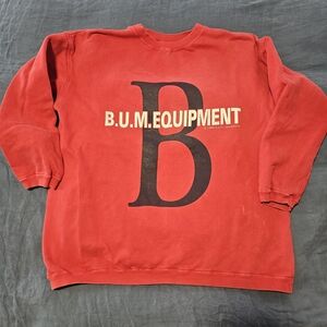 BUM Equipment Classic Red Sweatshirt
